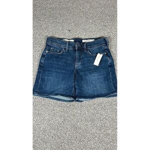 Pilcro and the Letterpress Anthropologie Denim Jean Shorts Sz 26 Slim Boyfriend